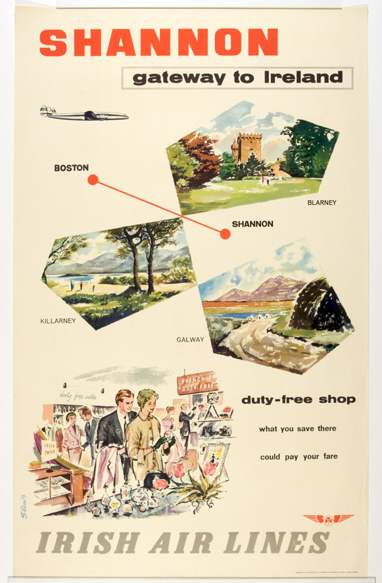 Shannon. Gateway to Ireland. Irish Airlines