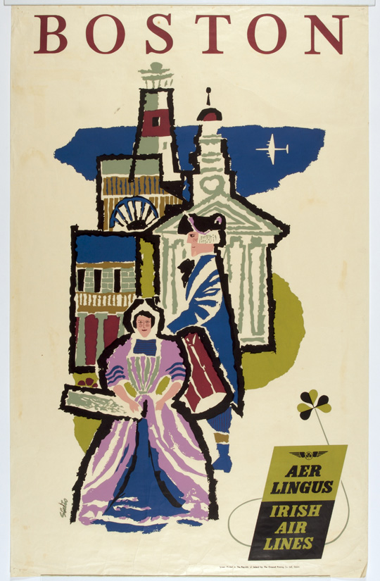 Boston. Aer Lingus. Irish Airlines