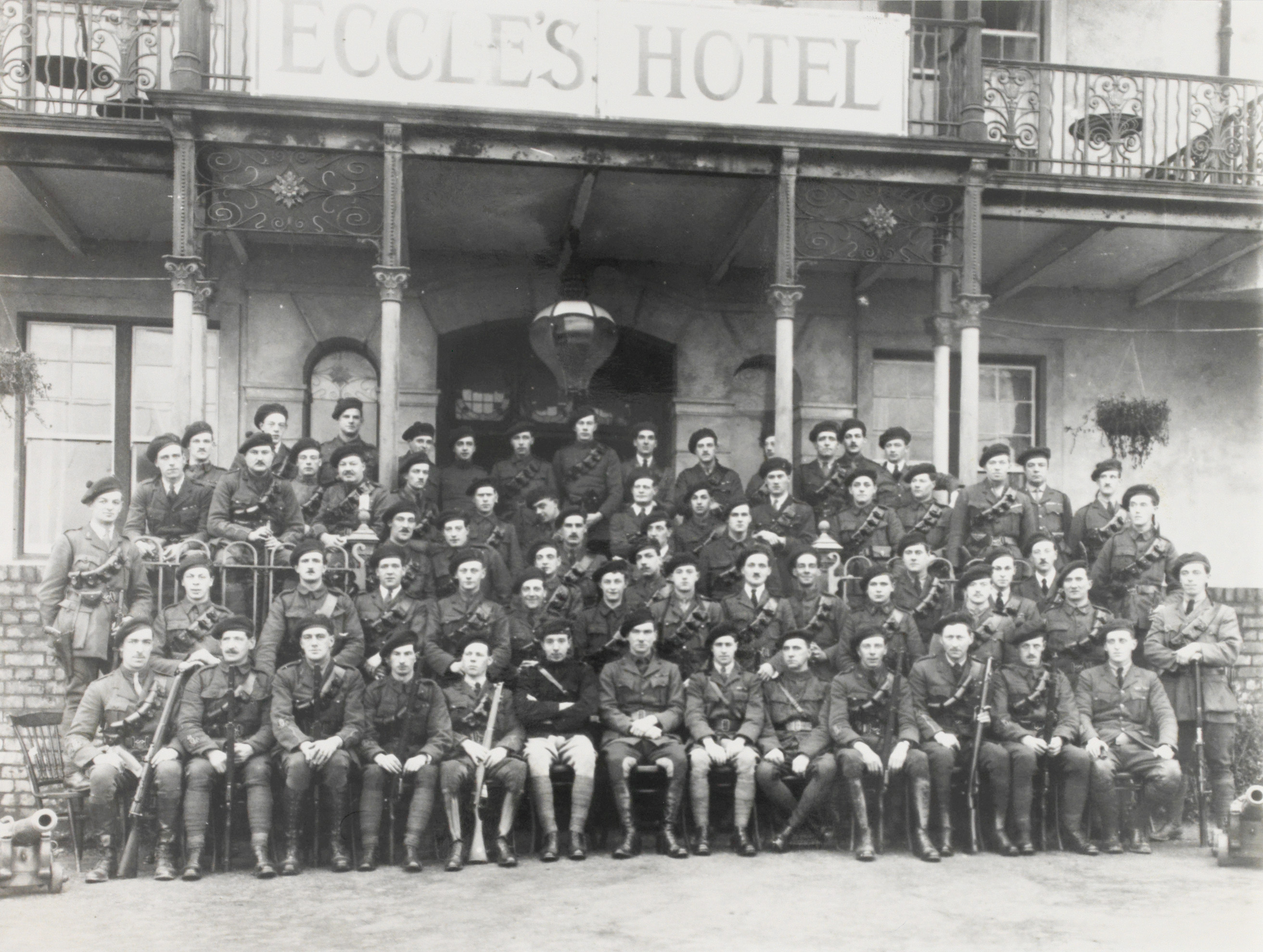 Auxiliaries, Eccles Hotel, Cork, 1920