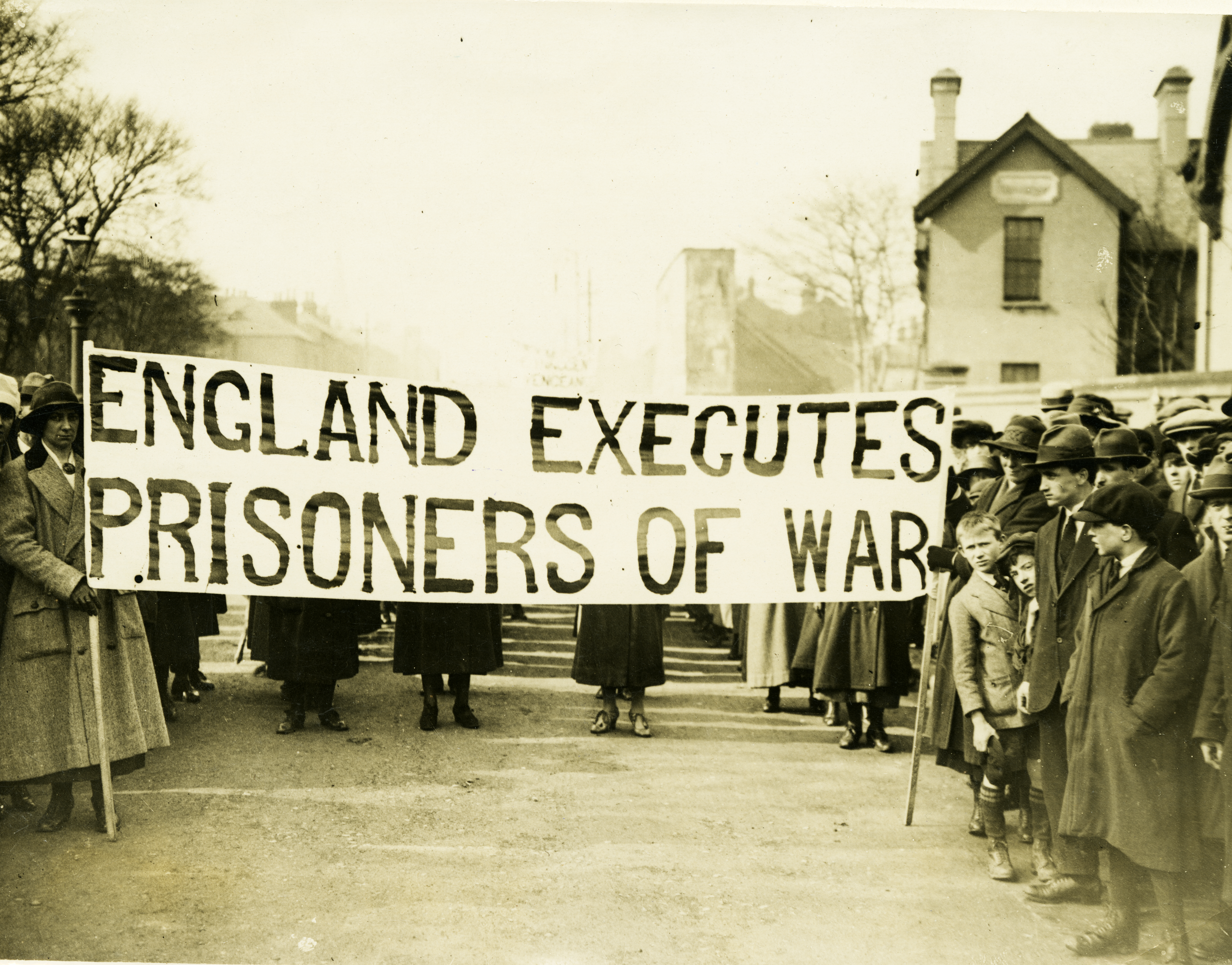 Protest, Mountjoy Prison, 13th March 1921