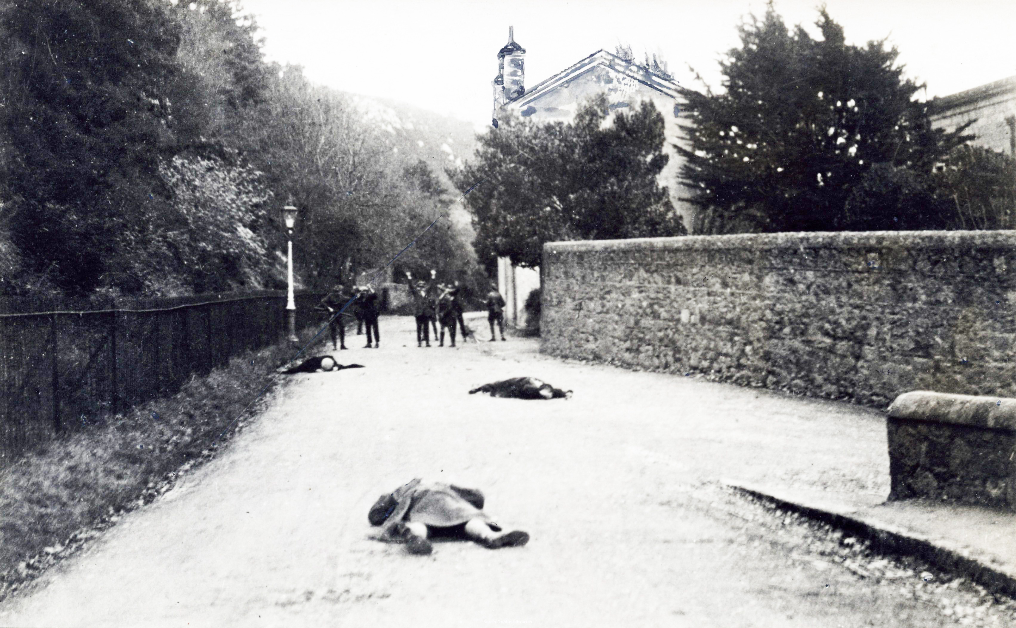 Constructed scene, Vico Road, Dalkey, 1920