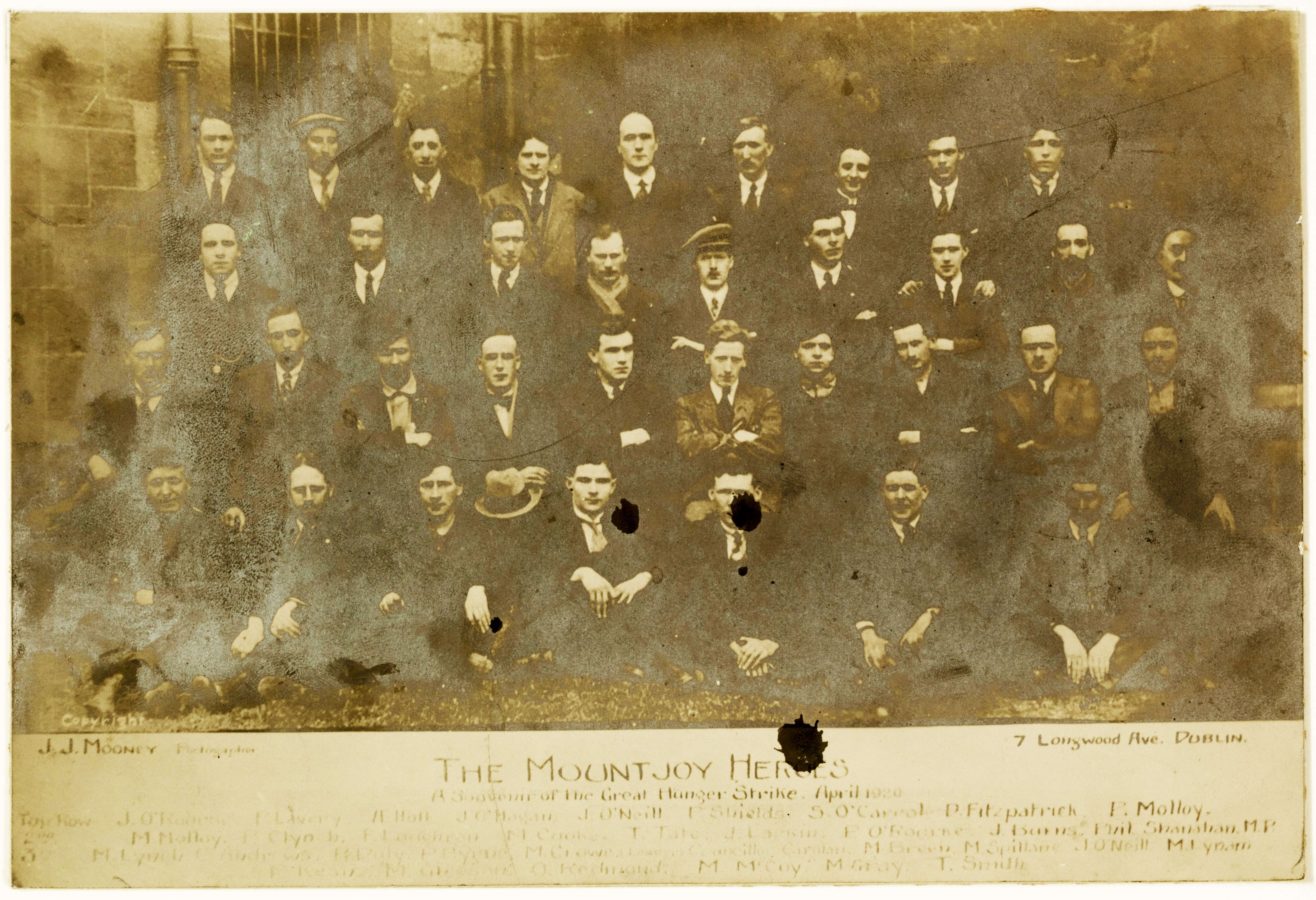 Mountjoy Hunger Strikers, April 1920