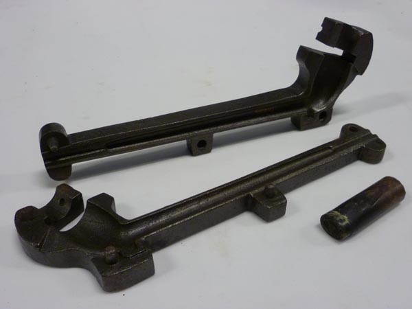 Two Half Moulds for ’Derry’ Clay Pipe