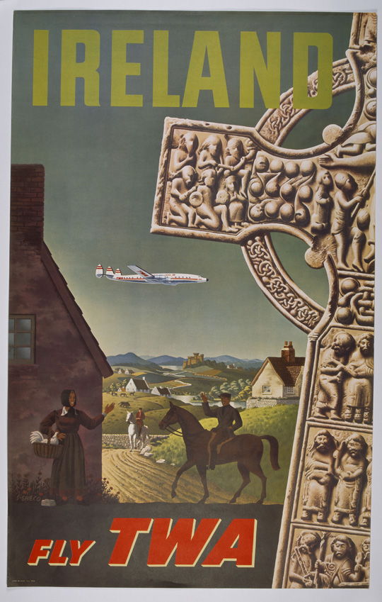 Ireland. Fly TWA
